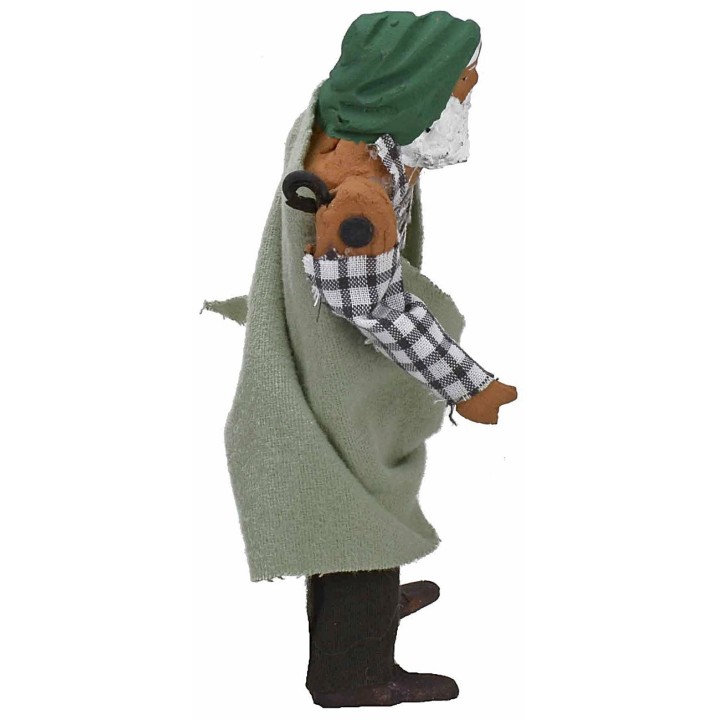 Standing man cm 12 with arm up-down