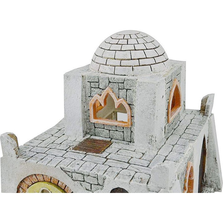 Casa Araba presepe cm 25x25x24 h.