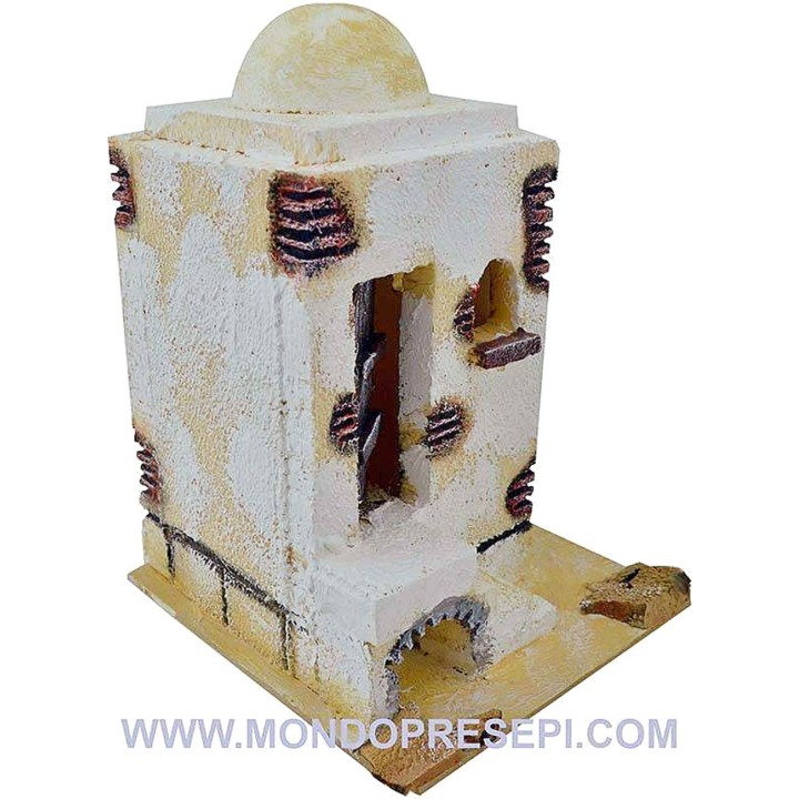 Casa araba con scale cm 15x15x19 h.