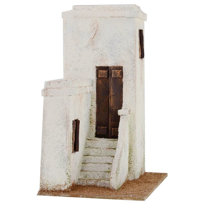 Arab house with staircase cm 24x17x31, 5 h for statues from 12