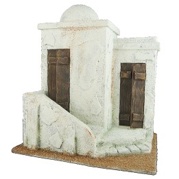 Casa árabe con escalera de 19,5x14,5x23 cm h