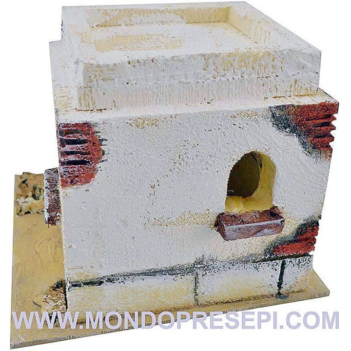 Casa araba presepe cm 15x15x12 h.