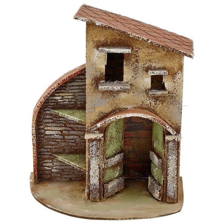 Casa con esquina para tienda 14x22x26h