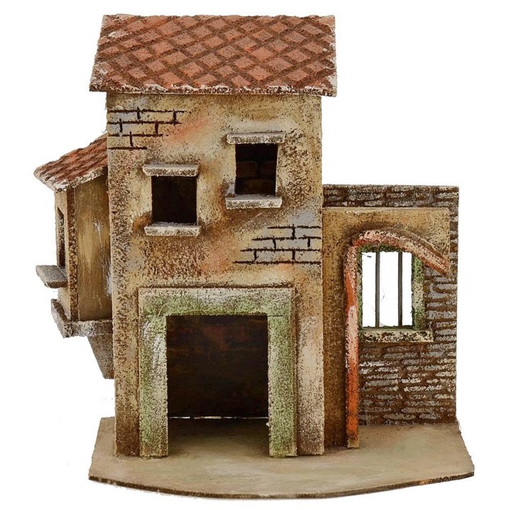 copy of Casa con angolo per bottega 14x22x26h