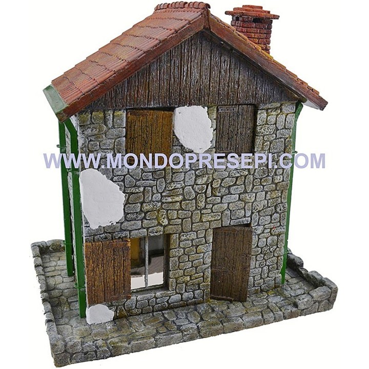 Casa deluxe in resina cm 28x21x30