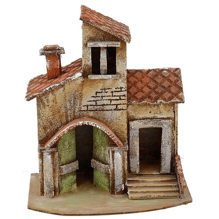 Casa de dos pisos con tienda 24x15x26h