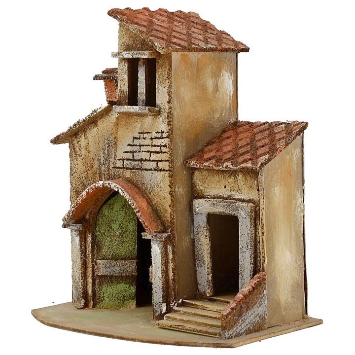 Casa due piani con bottega 24x15x26h
