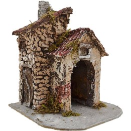 Casa in resina cm 18x18x22 h.