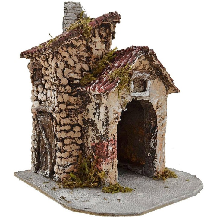 Casa in resina cm 18x18x22 h.