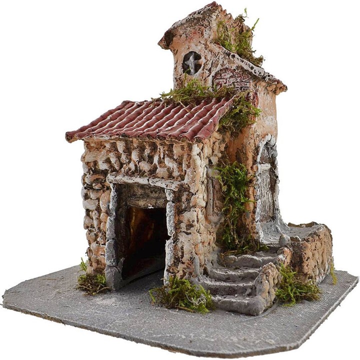 Casa in resina cm 22x21x24 h.