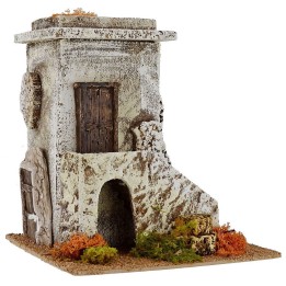 Casa de estilo clásico con tienda efecto piedra de 24x24x26,5