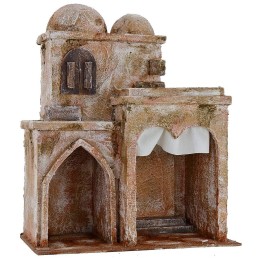 Casa palestinese con bottega e tempio cm 25x14,5x30 h