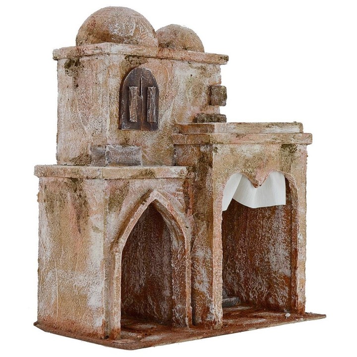 Palestinian home with shop and temple cm 25x14, 5x30 h