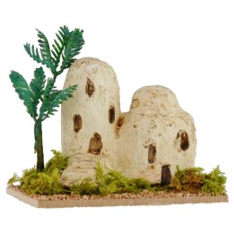 Casa palestinese con scale cm 9,5x7x9 h