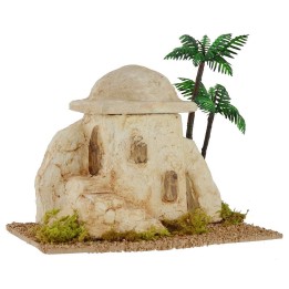 Casa palestinese con scalinata ed arco cm 18x11x15 h
