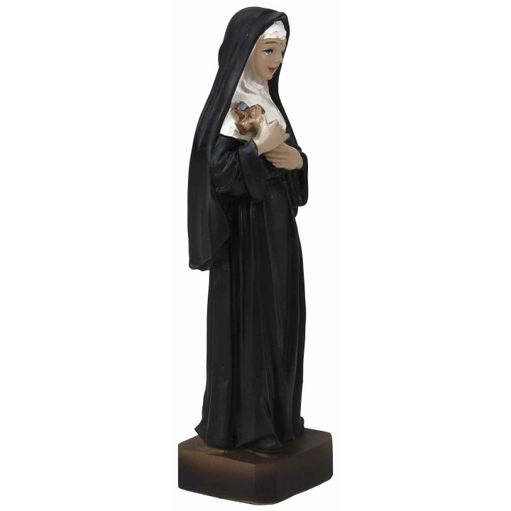 Santa Rita da Cascia 12 cm statua in resina