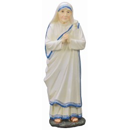Madre Teresa cm 18 statua in resina