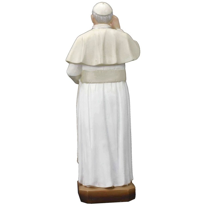 Papa Francisco estatua de resina de 20 cm