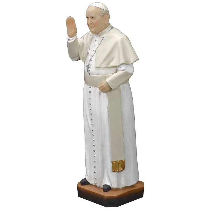 Papa Francesco 30 cm statua in resina