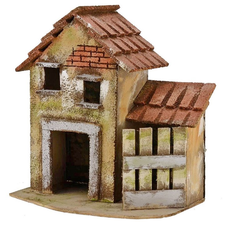Granja con establo 24x14x25h