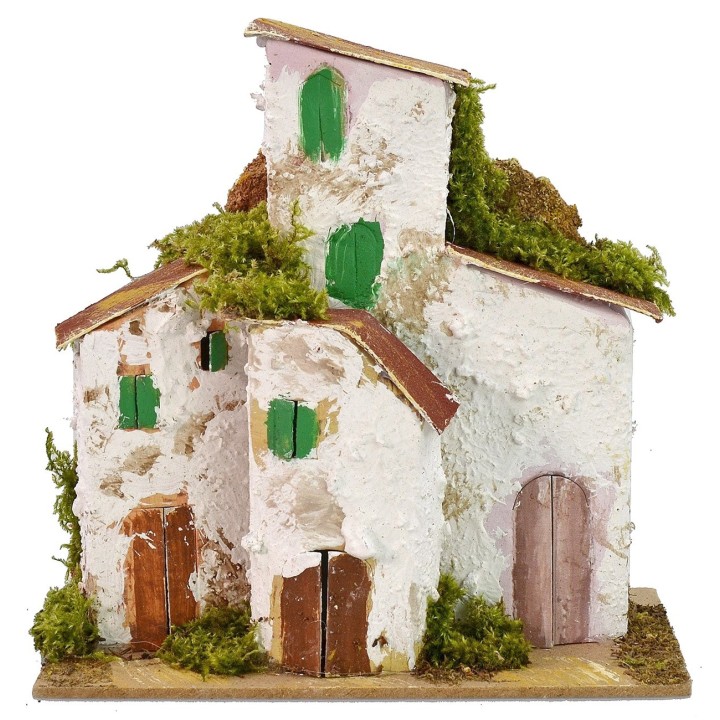Cascina in lontananza cm 15x10x15 h