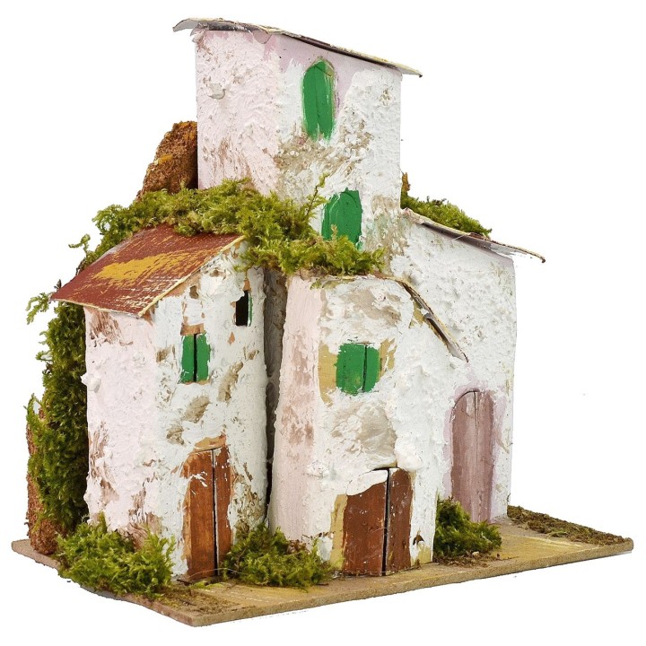Cascina in lontananza cm 15x10x15 h