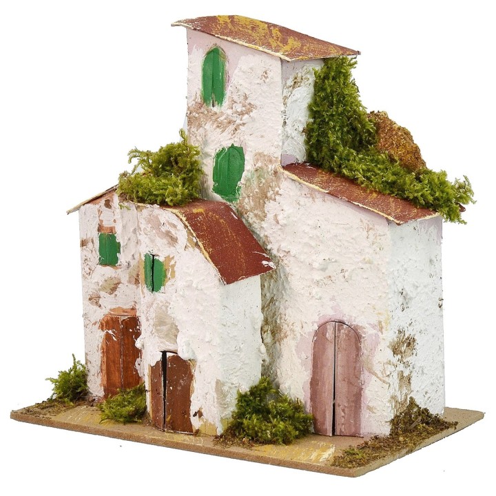 Cascina in lontananza cm 15x10x15 h