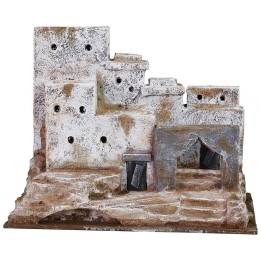Arab houses in the distance cm 22x15x17,5 h