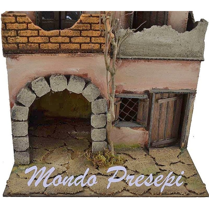 Case con balcone cm 30x25x40 h.