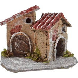 Case per presepe in resina cm 12x9x8 h.