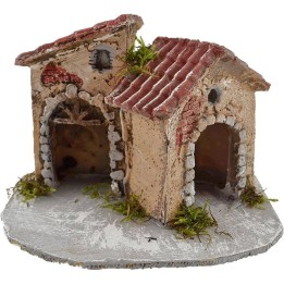 Case presepe in resina cm 15x12x11 h.