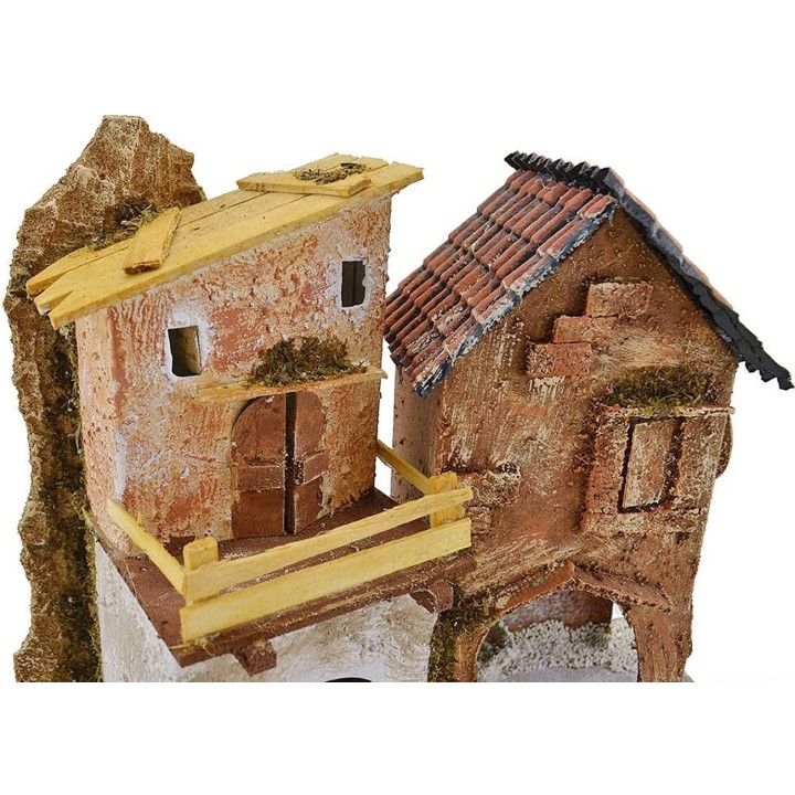 Grupo de casas cm 18x15x23 h.