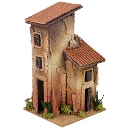 Gruppo di case cm 18x18x32 h
