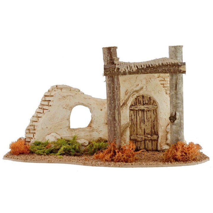 Entrada de estilo palestino con cortina de 29,8x16,5x17 cm h
