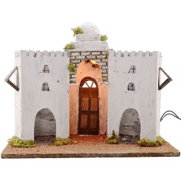 Palazzo Arabo illuminato cm 35x25x27 h.
