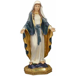 María Santísima Inmaculada estatua de resina de 23 cm