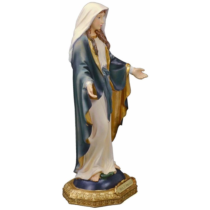 María Santísima Inmaculada estatua de resina de 23 cm