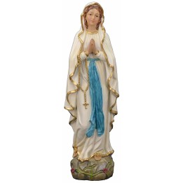 Madonna di Lourdes 20 cm statua in resina