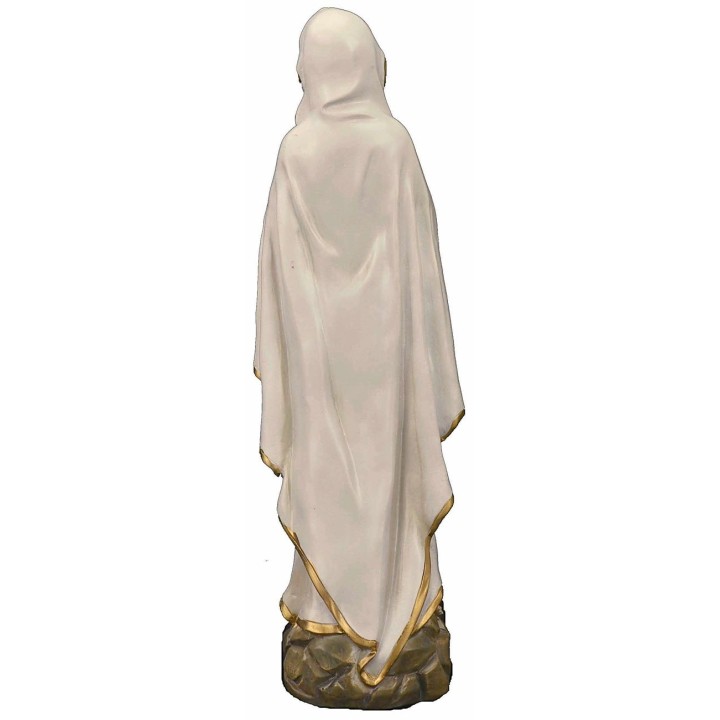 Madonna di Lourdes 20 cm statua in resina
