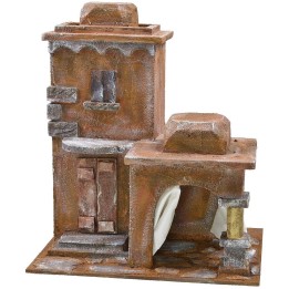 Palazzo palestinese con patio esterno per statue 10 cm