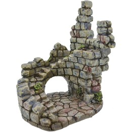 Scorcio di paese 7x6x9 cm in resina