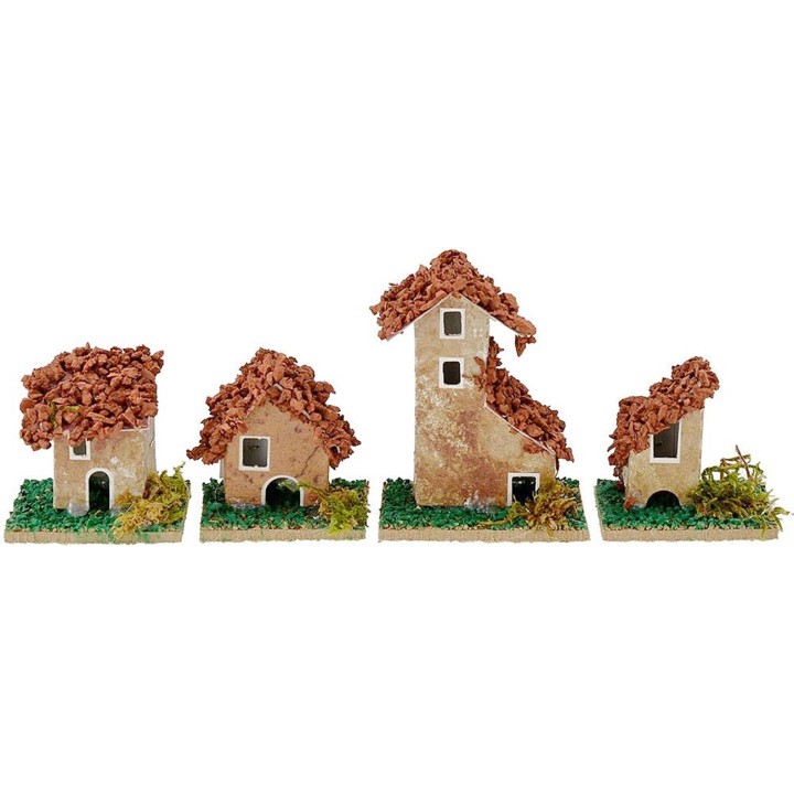 Set 4 casette per presepe