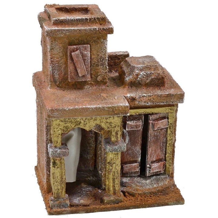 Tempio palestinese per statue 6 cm 11,5x9x15 h