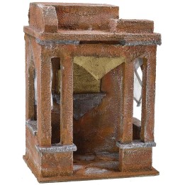 Tempio palestinese per statue 10 cm 19,5x14,5x27 h