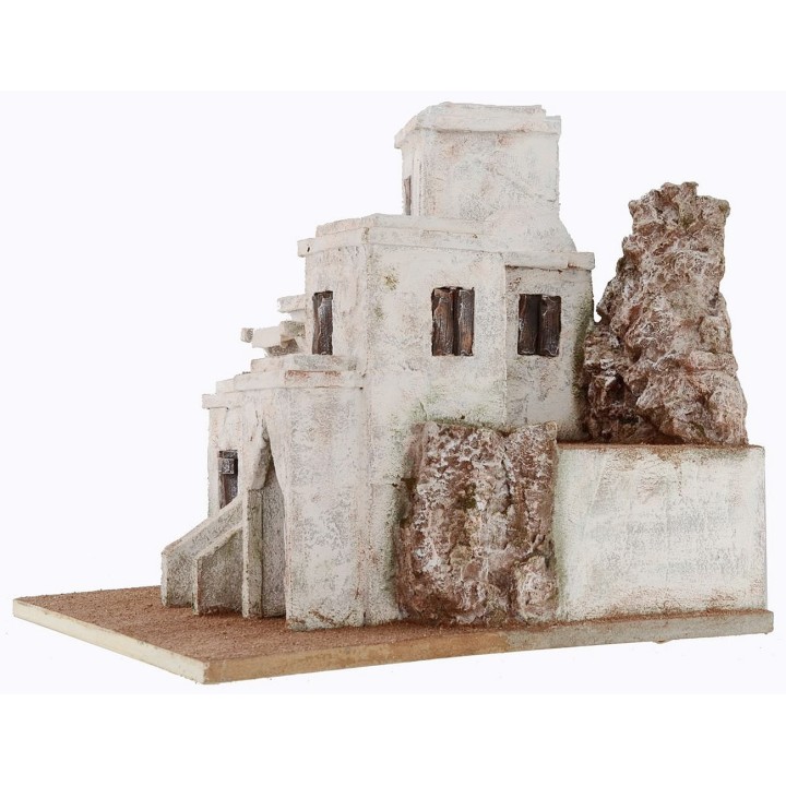 Pueblo árabe con casas de 40,5x40,5x39 h para estatuas de 10 cm