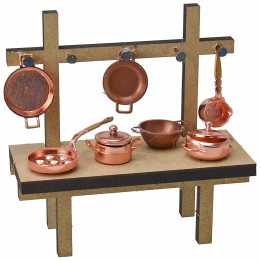 Puesto del calderero cm 12,5X5,5X12,5 para Belén