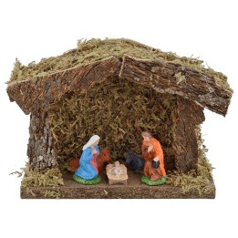 Capanna per presepe cm 17,5x7x13 h. 