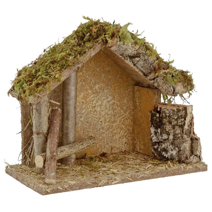 Capanna per presepe cm 24x12,5x19,5 h