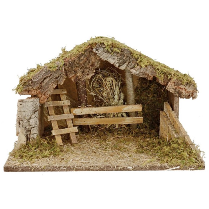 Capanna per presepe cm 39x24x24 h