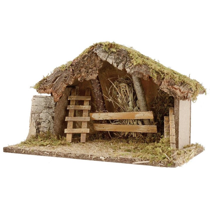 Capanna per presepe cm 39x24x24 h